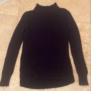 J. Crew Always Navy Mock Neck Wool Sweater Size XXS